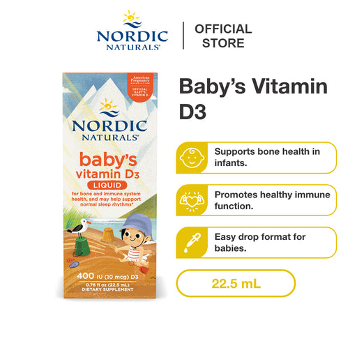 Baby's Vitamin D3 Liquid 400IU 22.5ml