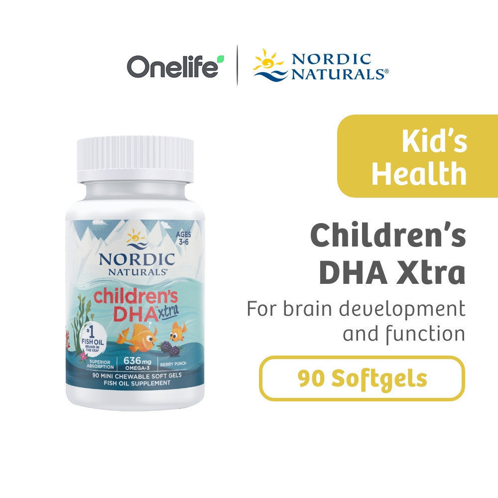 Children's DHA Xtra 90 mini soft gels