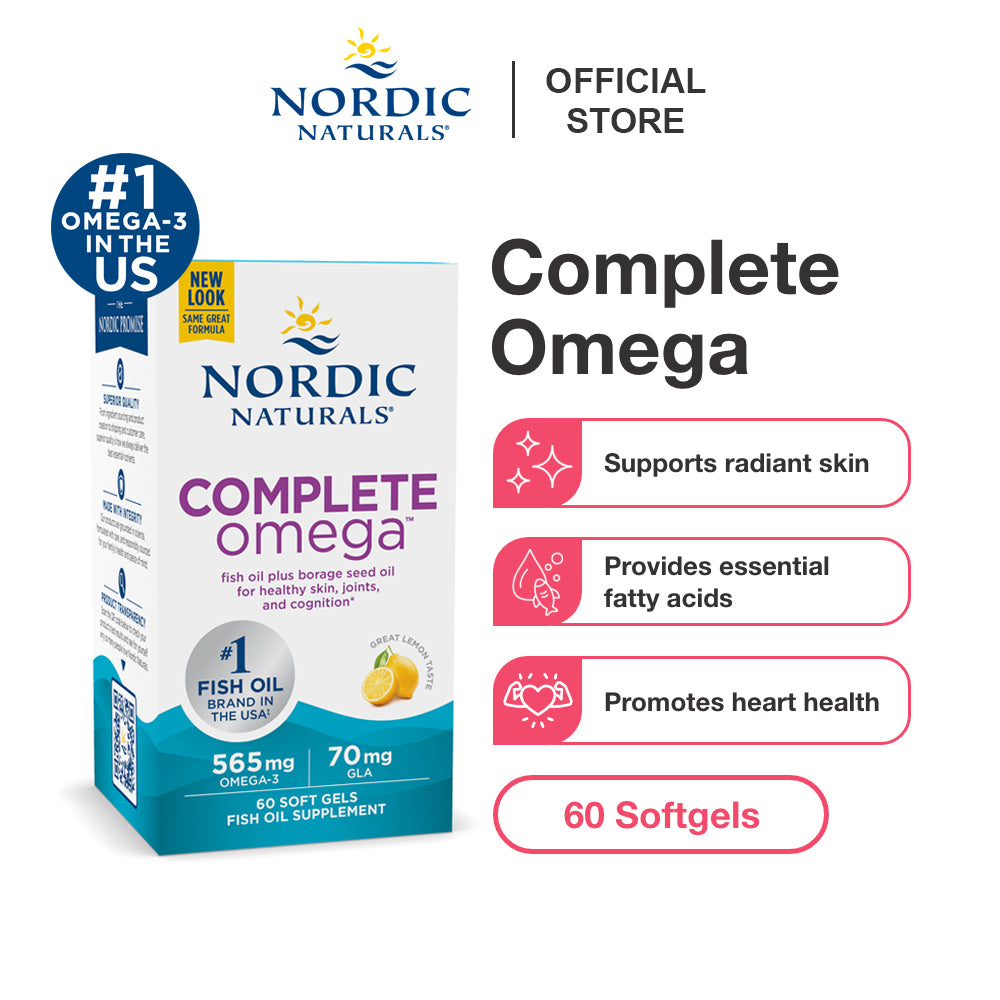 Complete Omega 565mg - 60 soft gels
