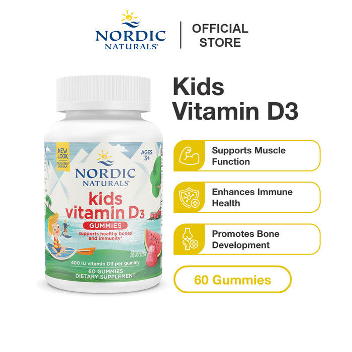 Vitamin D3 Gummies Kids (Watermelon Splash)