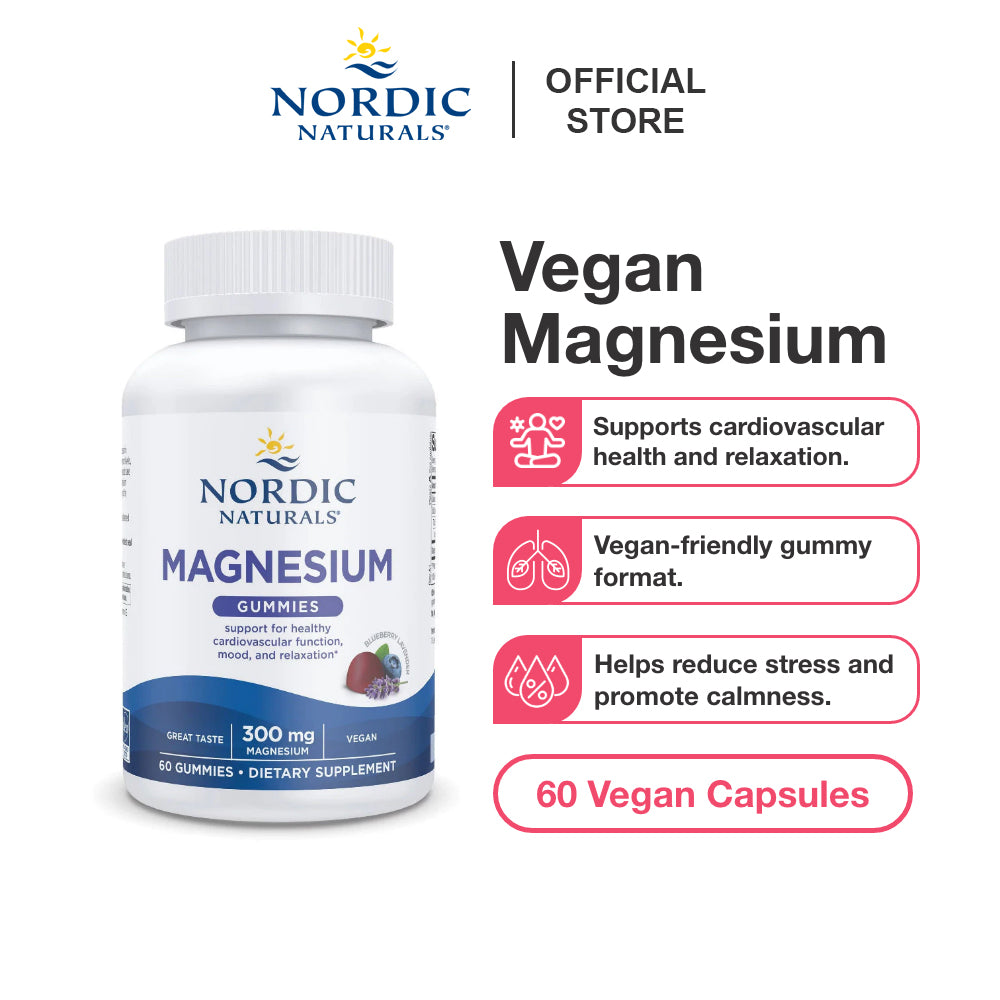 Magnesium 300mg | 60 Gummies