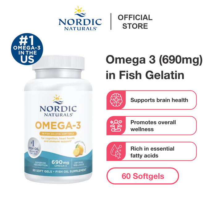 Omega-3 in Fish Gelatin