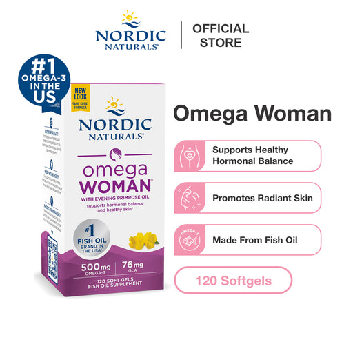 Omega Woman with Evening Primrose Oil