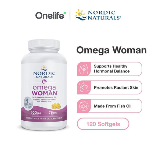 Omega Woman with Evening Primrose Oil