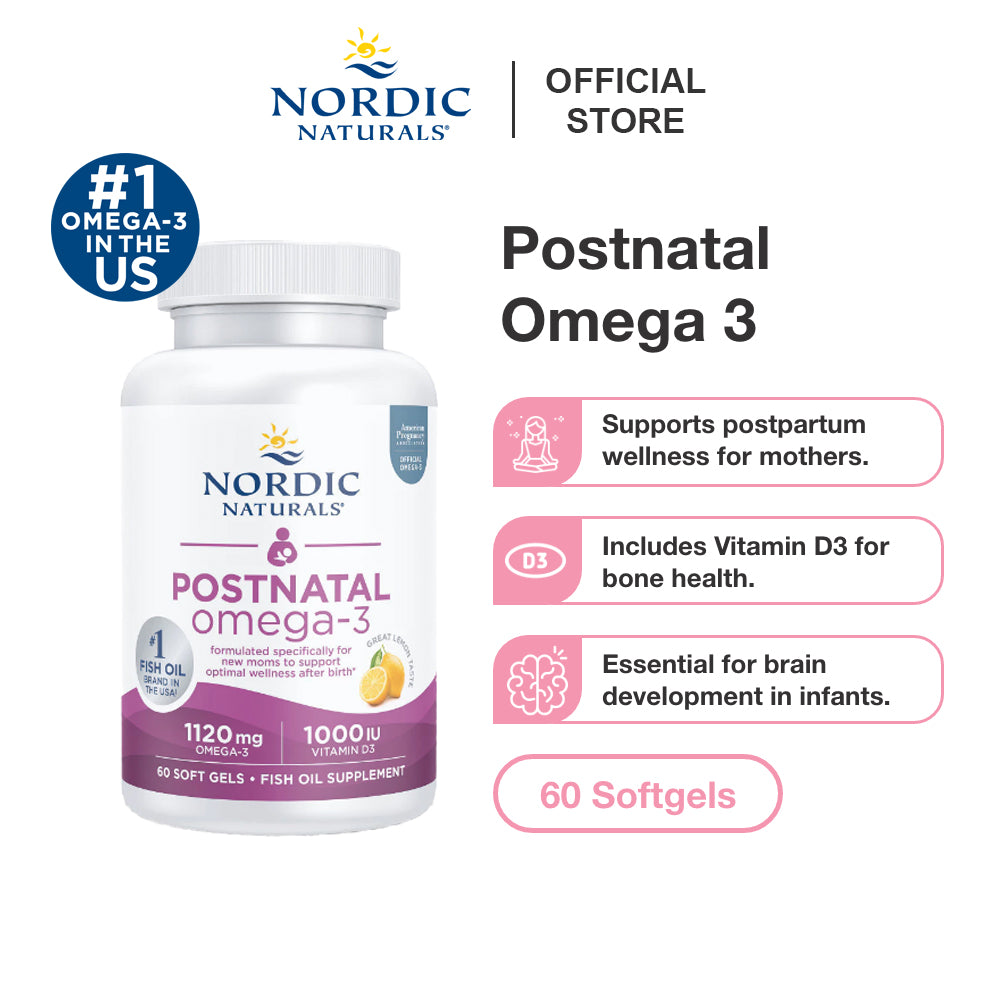 Postnatal Omega-3 | 60 softgels