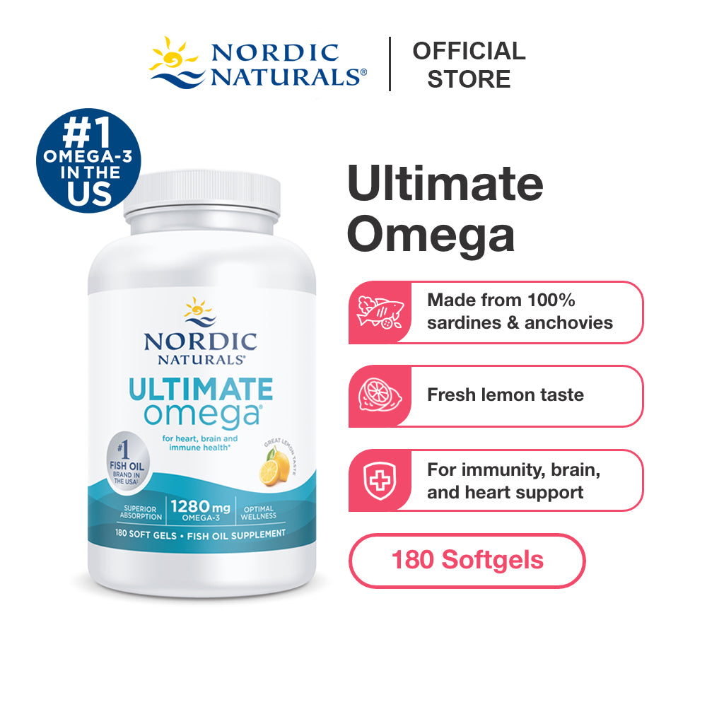Ultimate Omega | 180 softgels