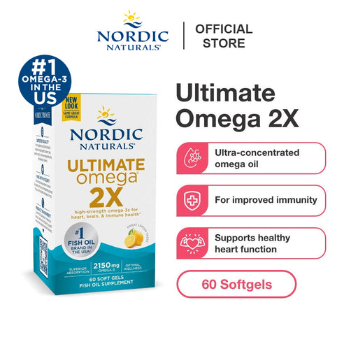 Ultimate Omega 2X | 60 Soft Gels
