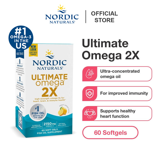 Ultimate Omega 2X | 60 Soft Gels