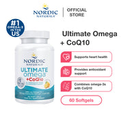 Ultimate Omega + CoQ10 | 60 Soft Gels