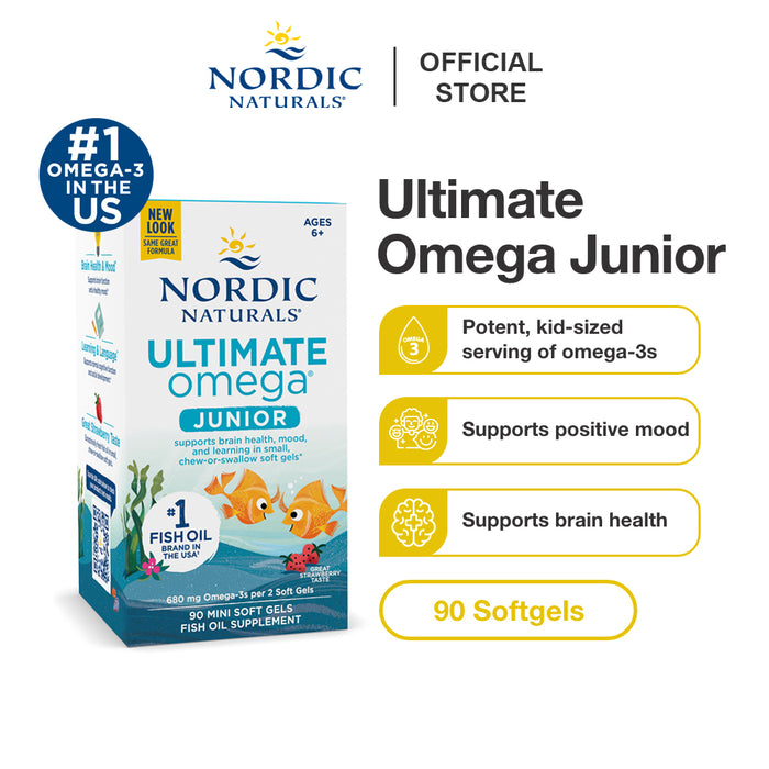 Ultimate Omega Junior | 90 mini softgels