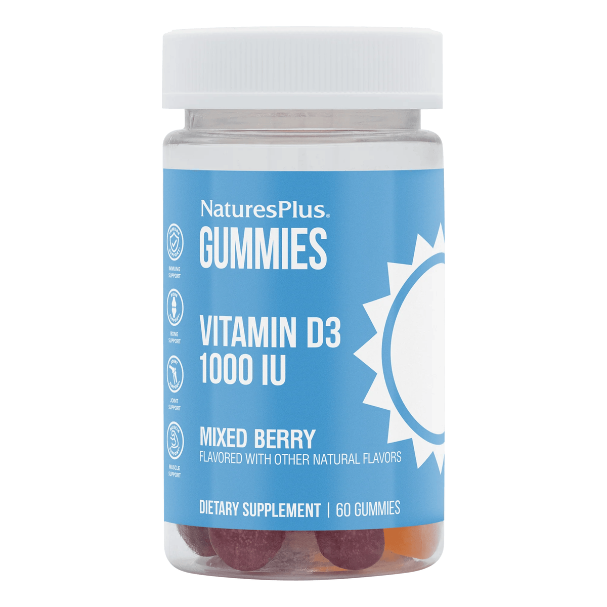 Vitamin D3 1000IU | 60 Gummies