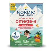 Nordic Naturals Zero Sugar Omega-3 Fishies | 300 mg Omega-3s