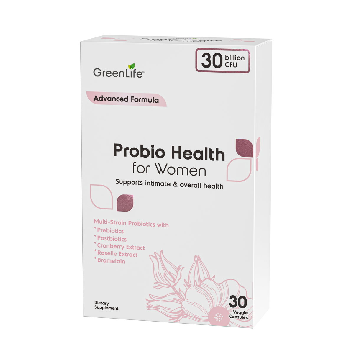 Probio Health for Women 30 Billion CFU - GreenLife Singapore