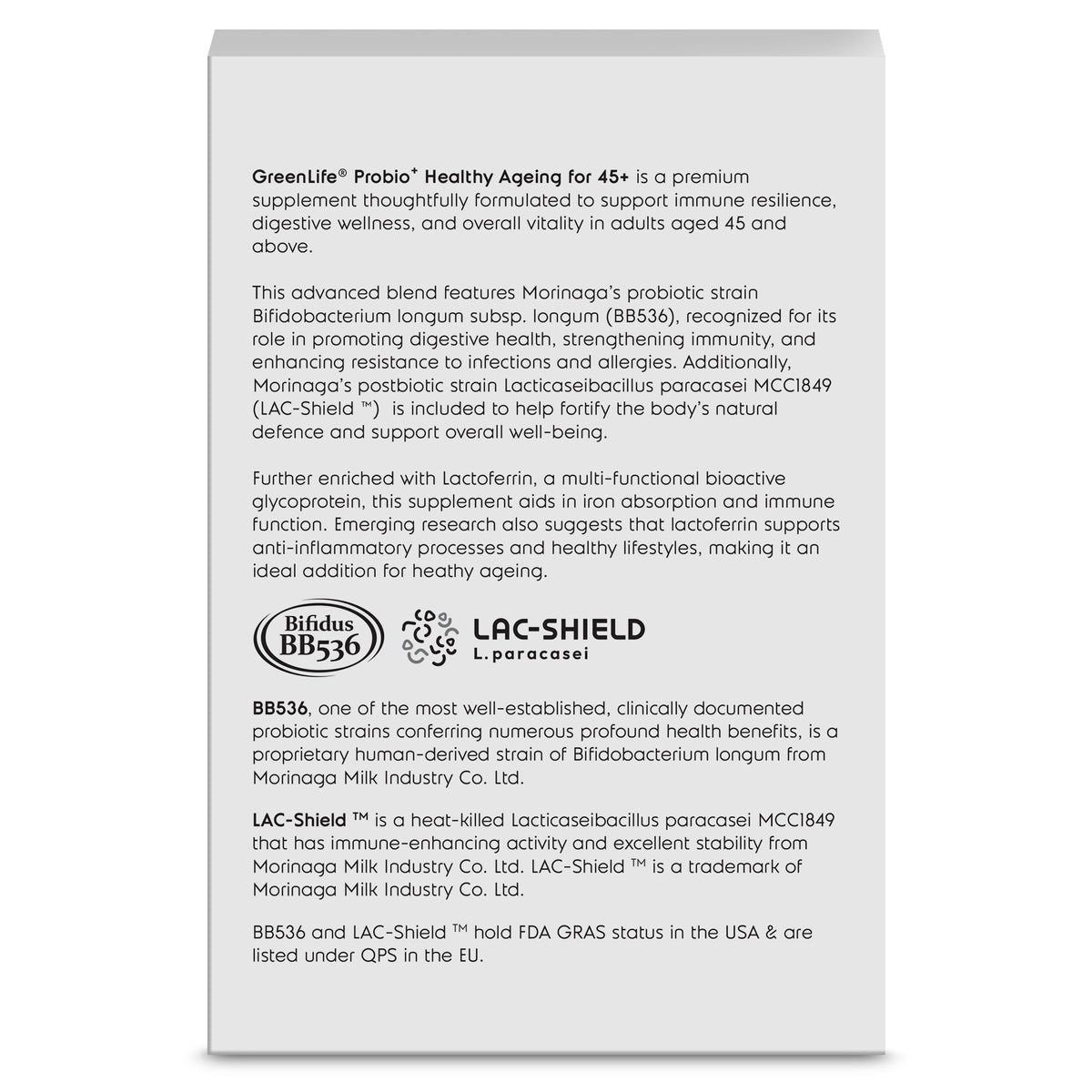 Probio+ Healthy Ageing for 45+ - GreenLife Singapore