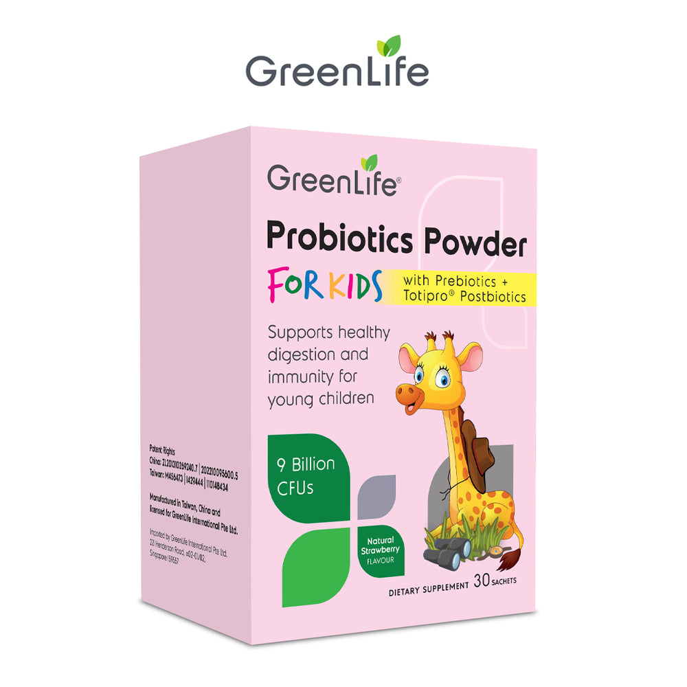 Probiotics Powder for Kids with Prebiotics + Totipro Postbiotics 9 Billion CFUs
