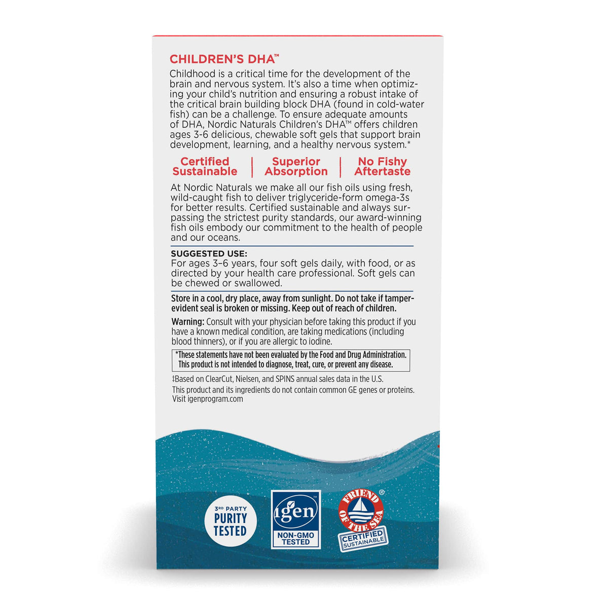 Children's DHA 180 mini softgels