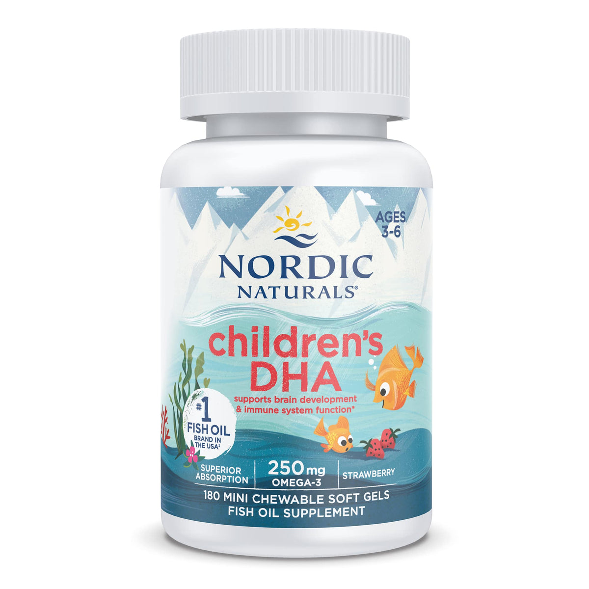 Children's DHA 180 mini softgels