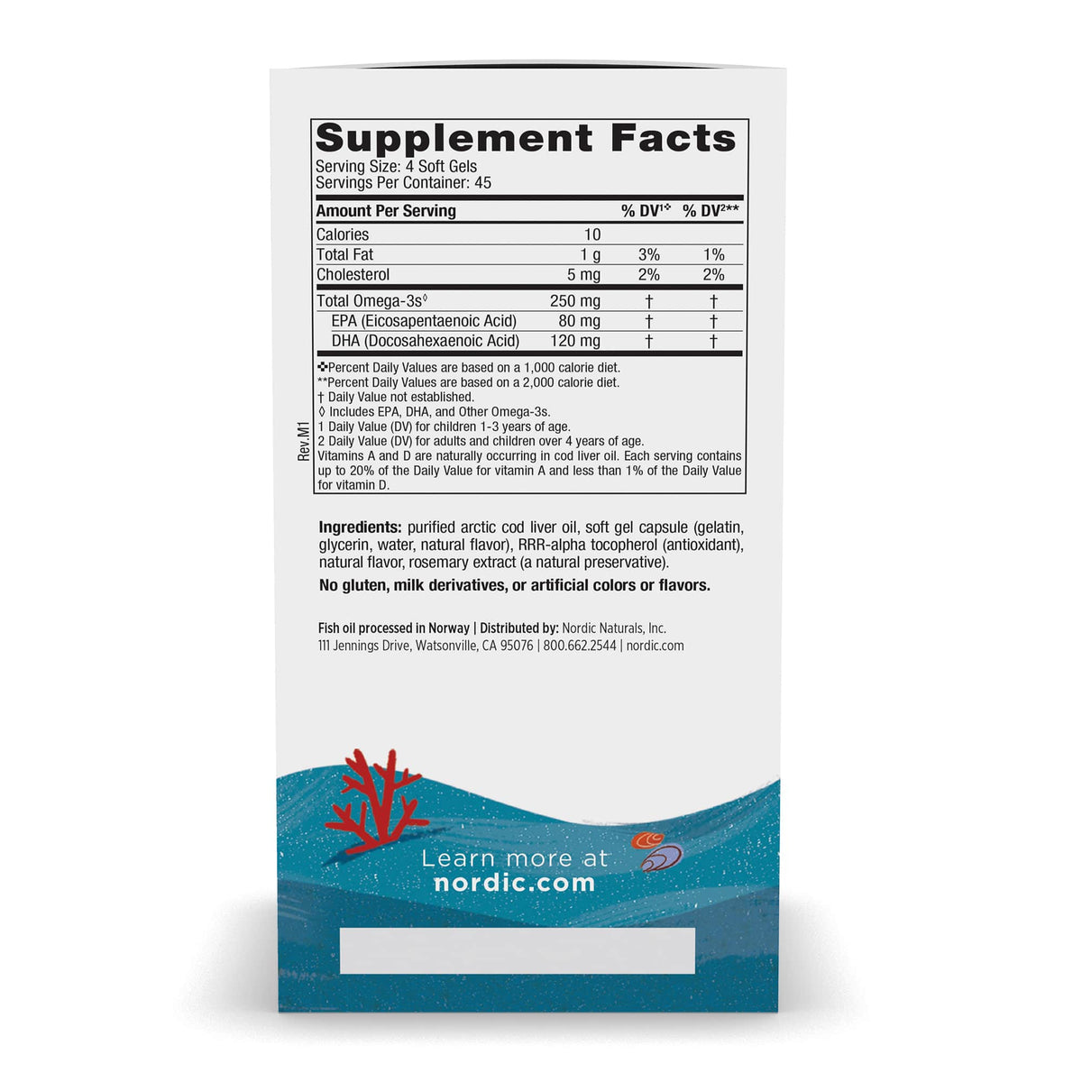 Children's DHA 180 mini softgels