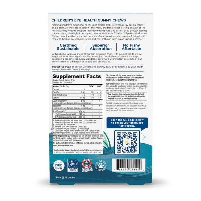 Children's Eye Health Gummies 30 Gummies