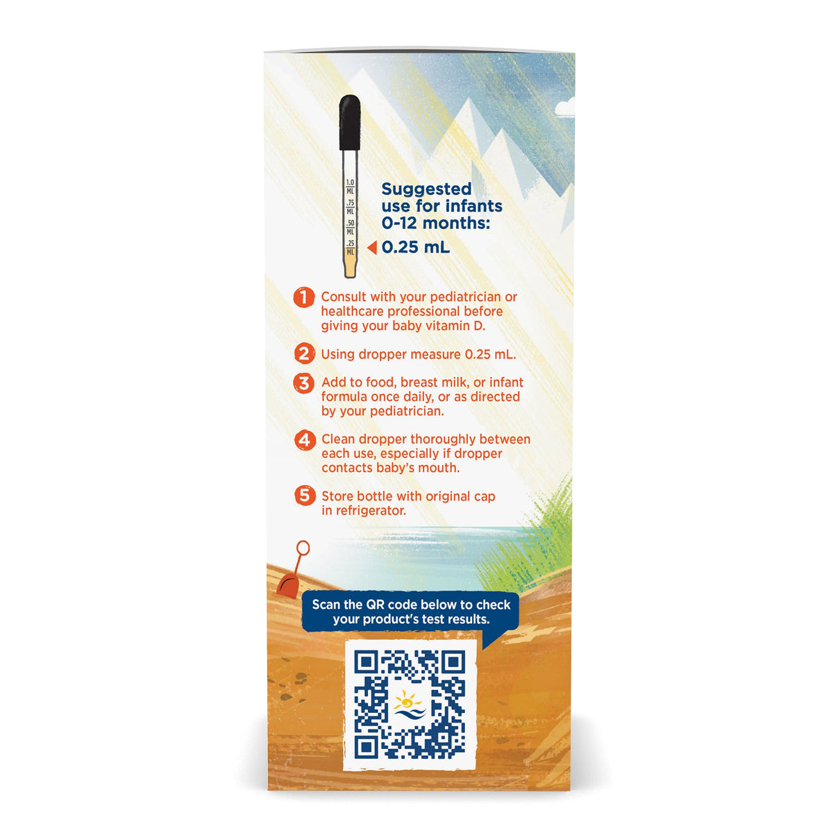 Baby's Vitamin D3 Liquid 400IU 22.5ml