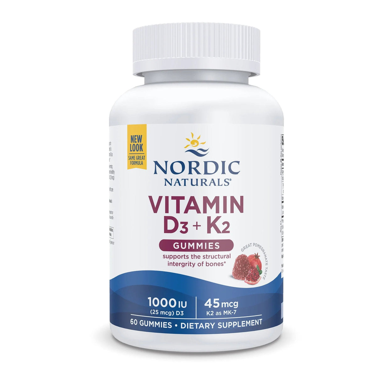 Vitamin D3 + K2 - 60 Gummies