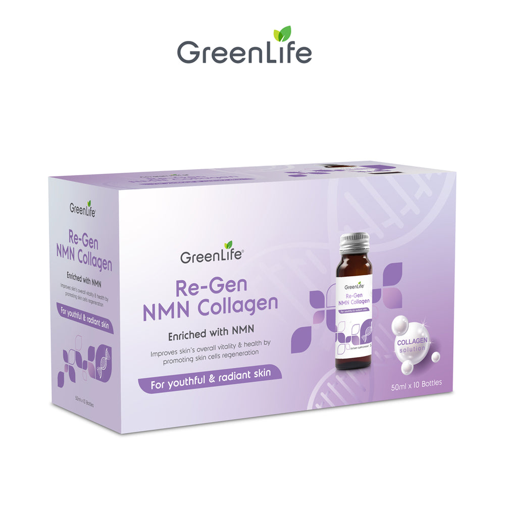 Re-Gen NMN Collagen (10 bottles per box): For youthful & radiant skin