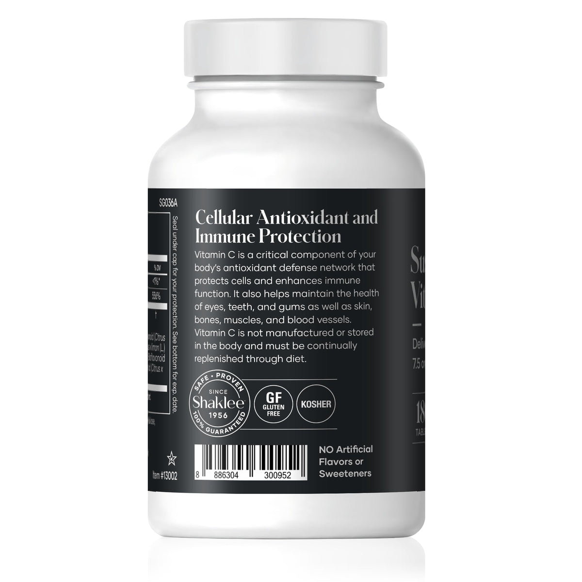 Vita-C 500mg Sustained Release - 180 Tablets