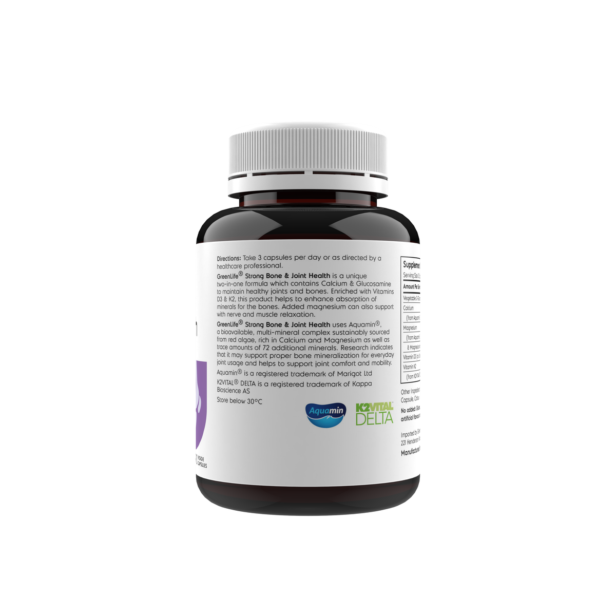 Strong Bone & Joint Health (Calcium & Glucosamine) - GreenLife Singapore