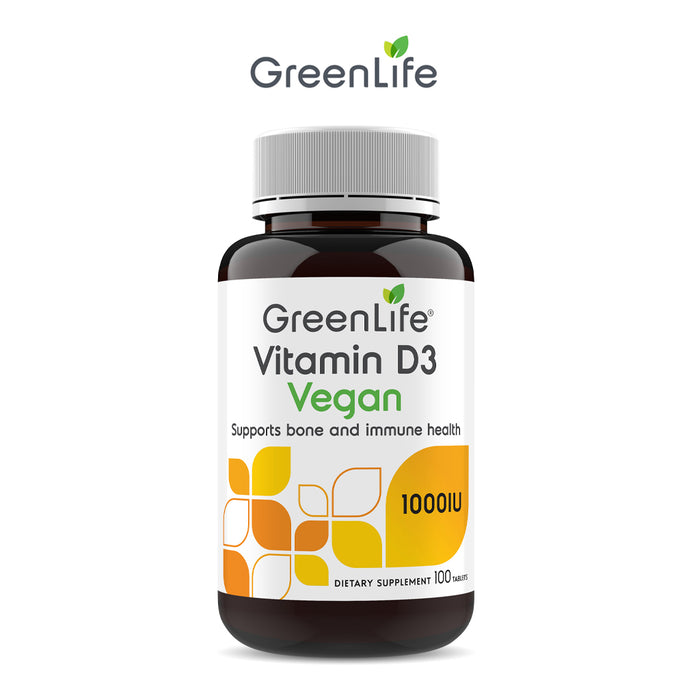 Vegan Vitamin D3 1000IU 100 tablets