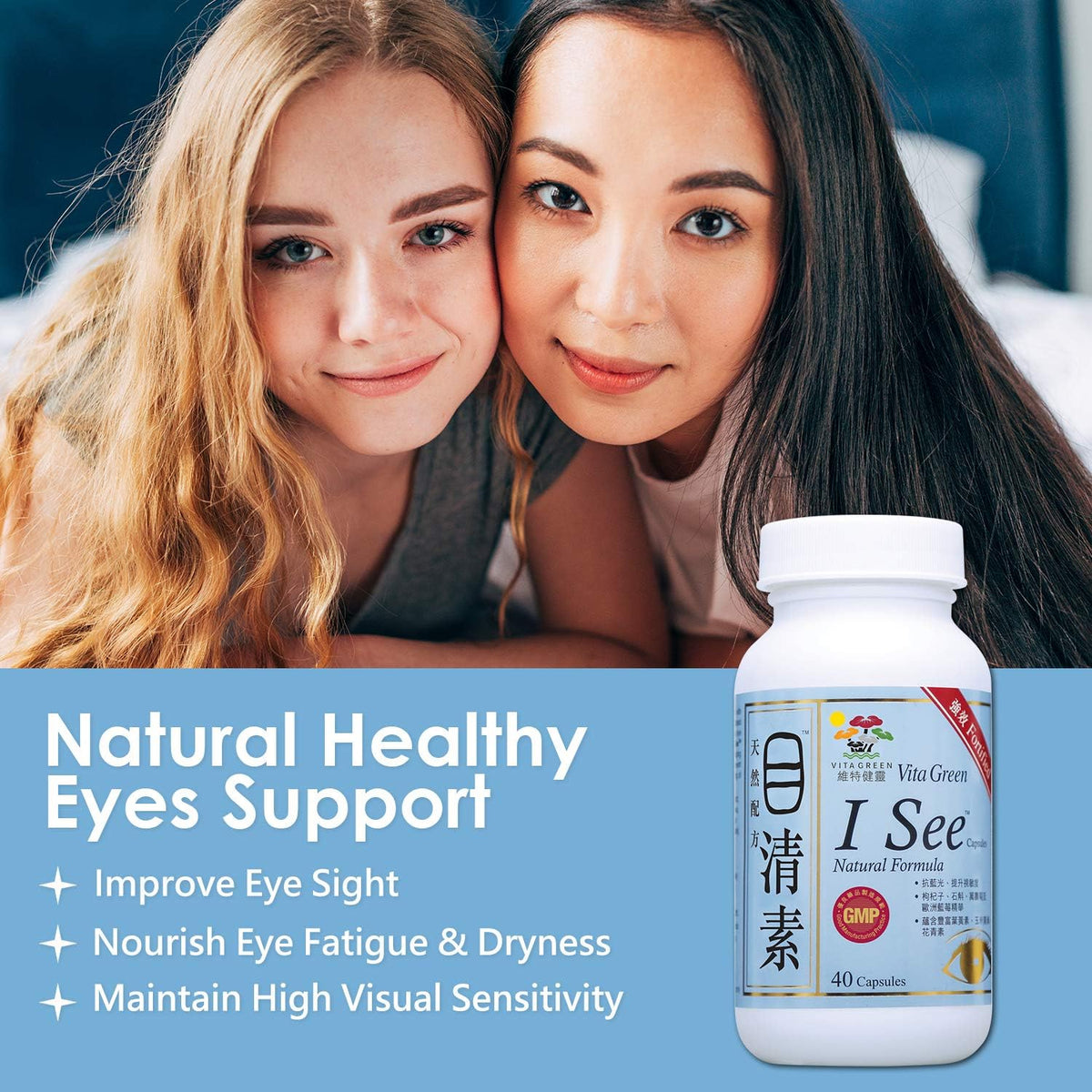 Fortified I See 40 Capsules (Rich in Lutein)