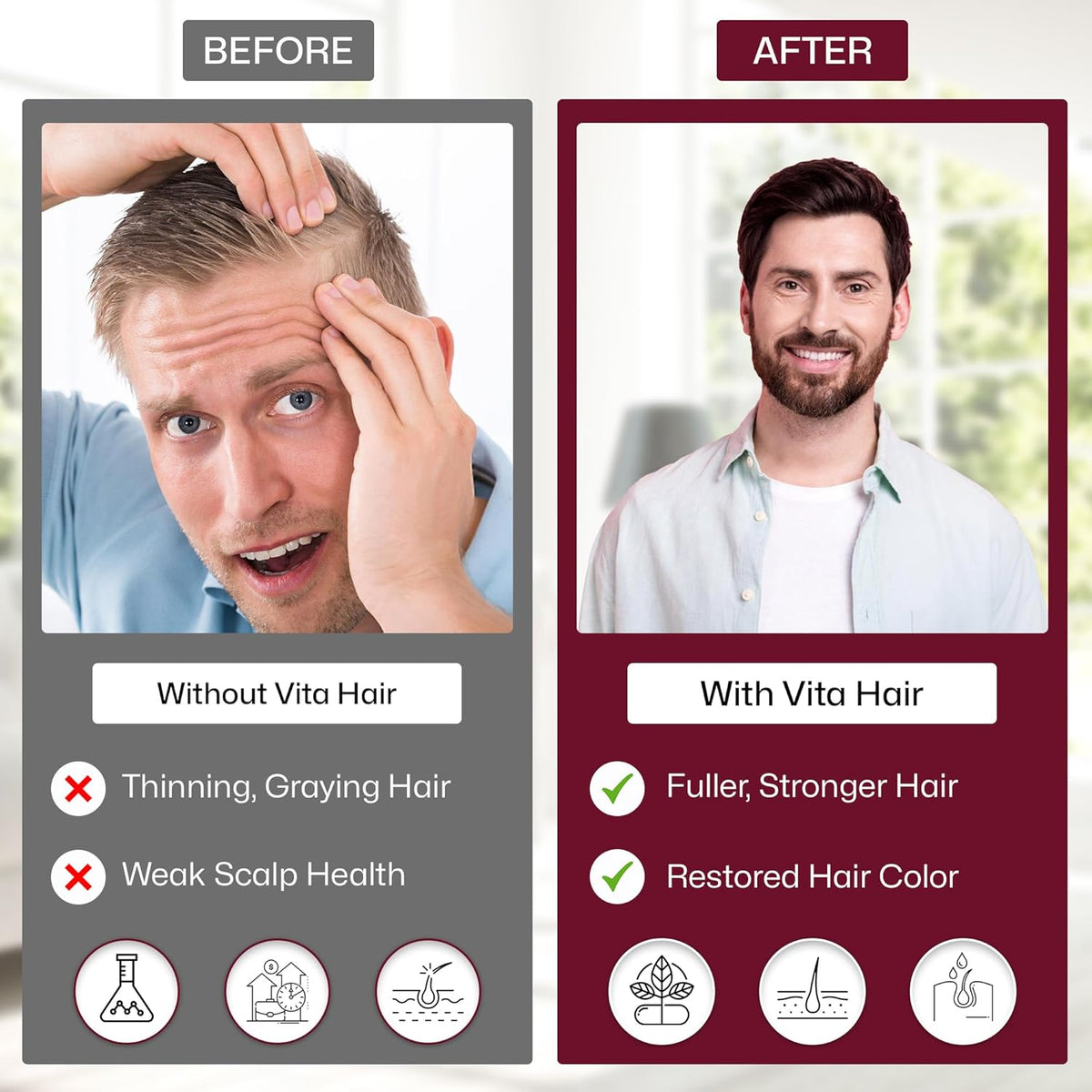 Vita Hair Micronized 108 capsules