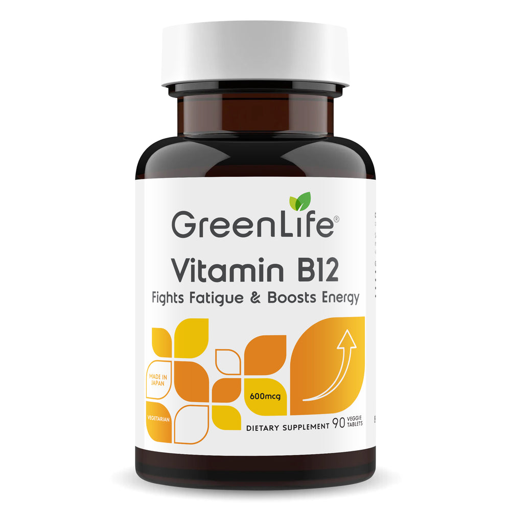 Vitamin B12: Fights fatige and boosts energy | 90 veggie tablets | Vegetarian
