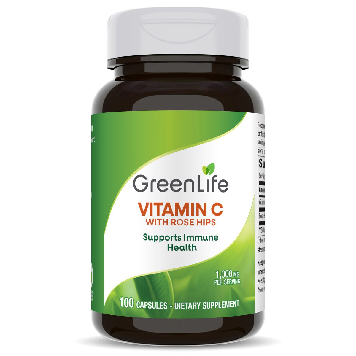 Vitamin C 1000 w/ Rose Hips - GreenLife Singapore