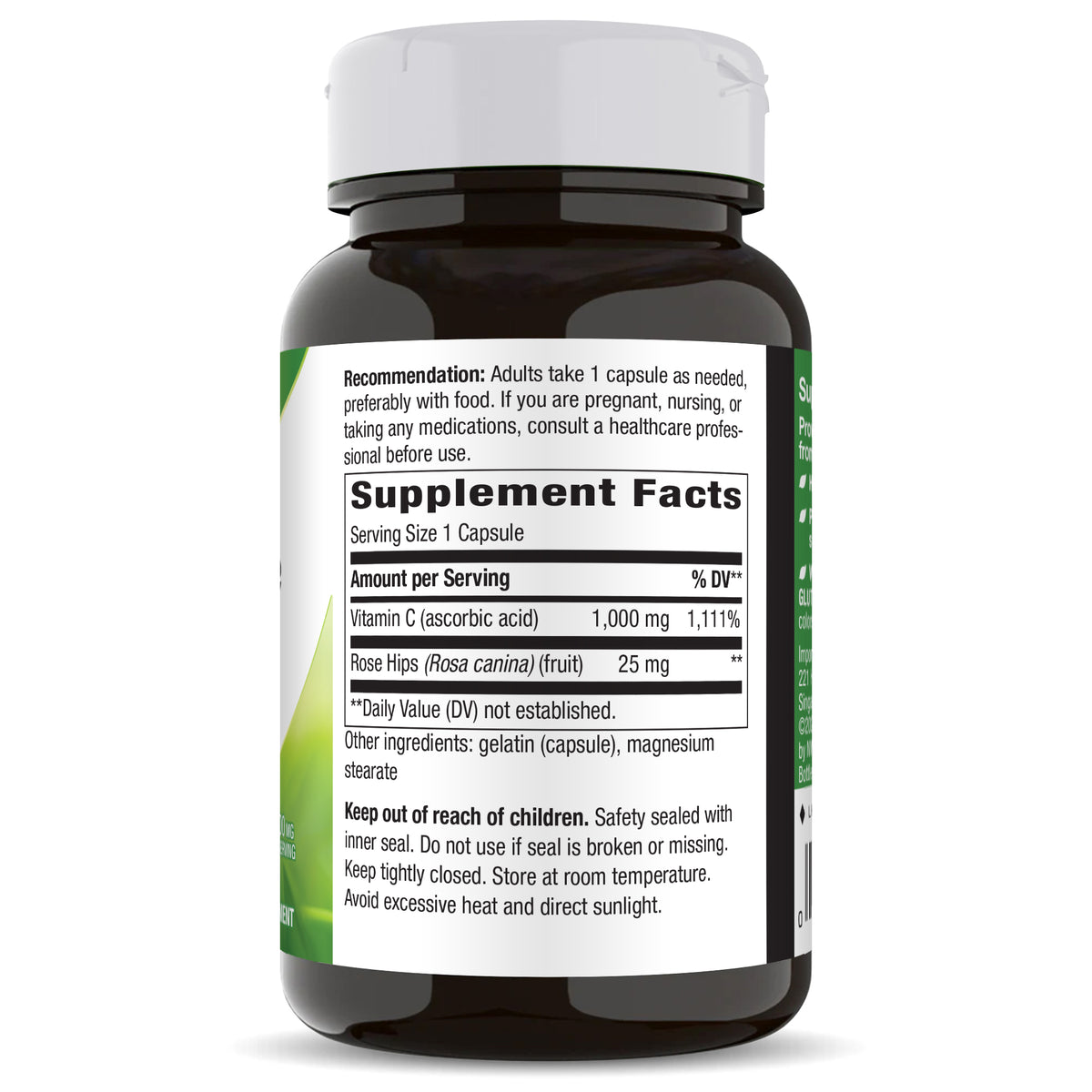 Vitamin C 1000 w/ Rose Hips - GreenLife Singapore