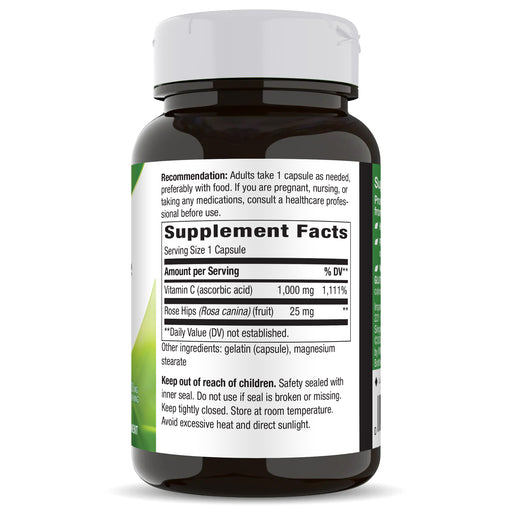 Vitamin C 1000 w/ Rose Hips - GreenLife Singapore