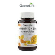Vitamin C + Zinc chewables (60 chewable tablets) Immune Support