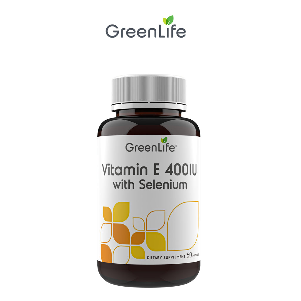 Vitamin E 400IU with Selenium 60 softgels