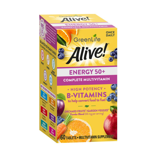 [Exp July 2024] Alive! Energy 50+ Multivitamin 60 tablets