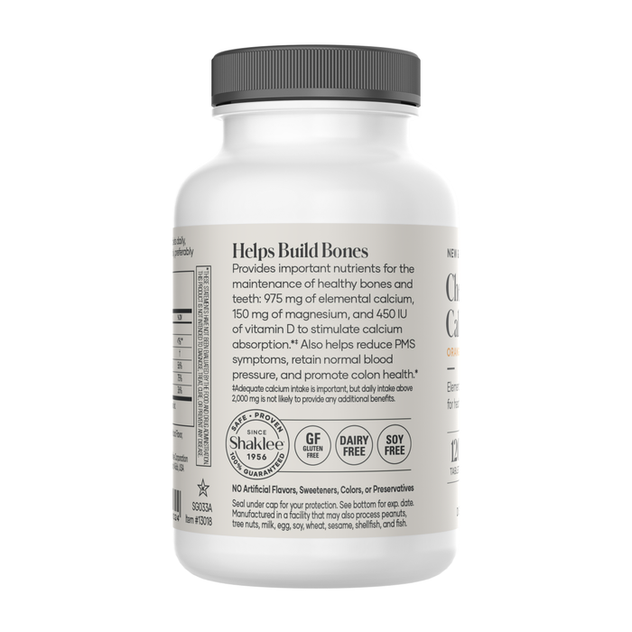 Chewable Cal Mag Plus (Orange Flavor) - 120 Tablets