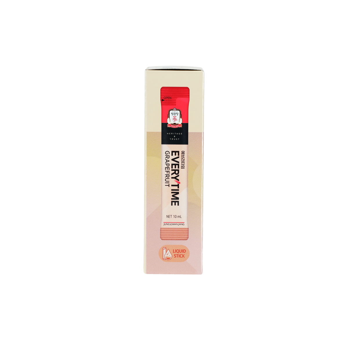 Korean Red Ginseng Everytime V - Grapefruit Flavour 10ml (10 sticks)