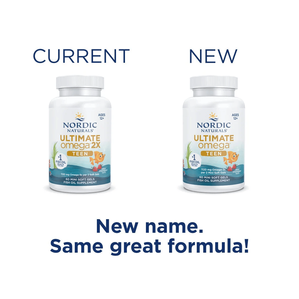 Ultimate Omega TEEN 1120mg | 60 mini soft gels