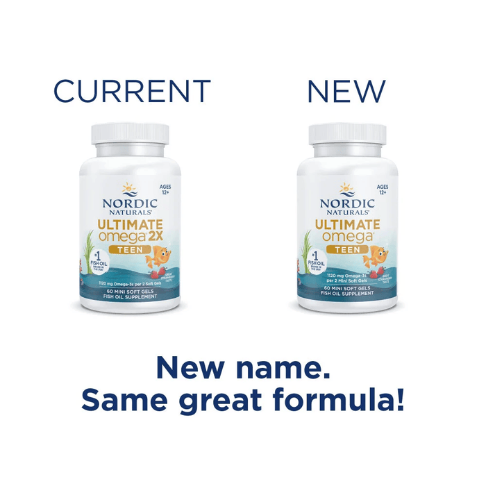 Ultimate Omega TEEN 1120mg | 60 mini soft gels
