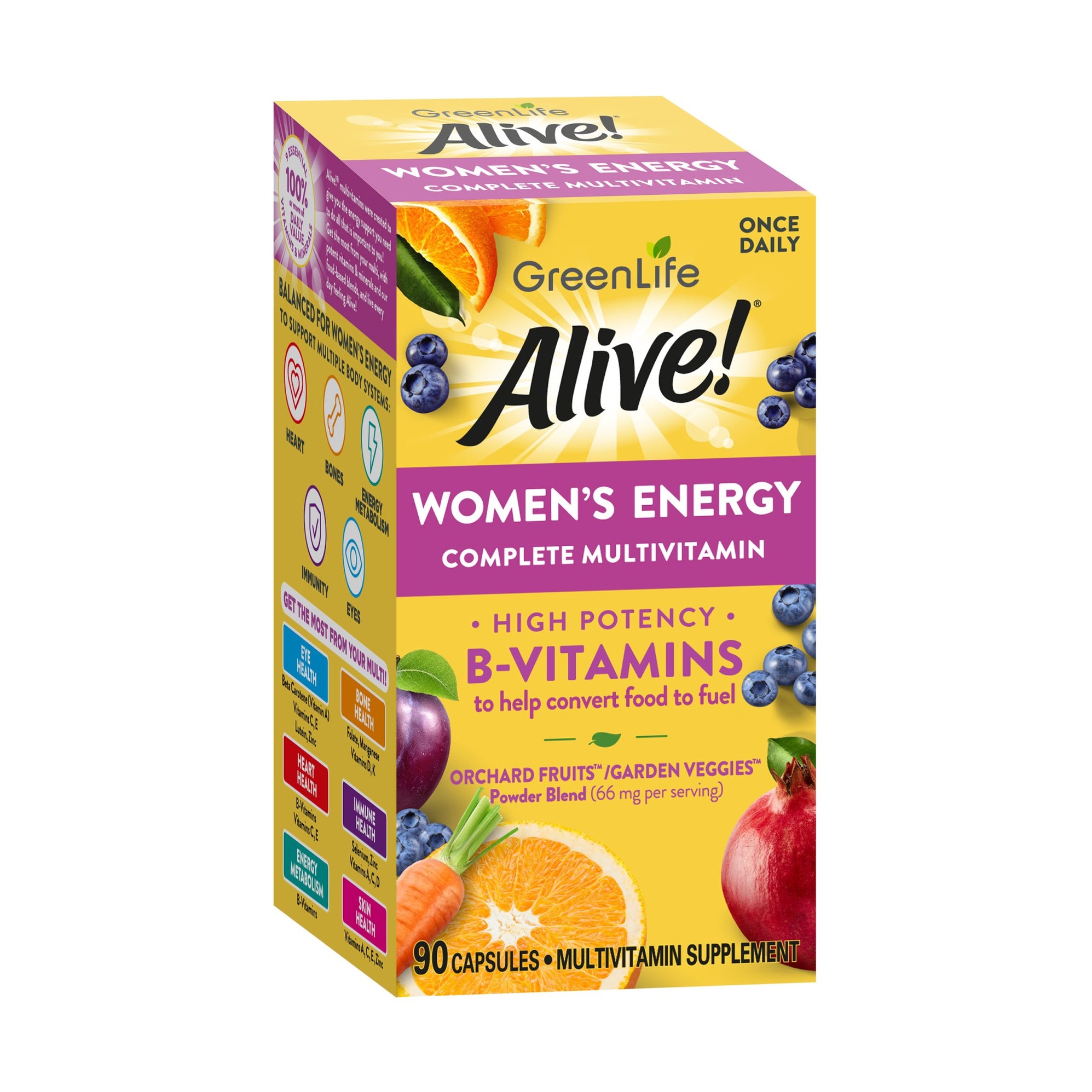 Alive! Women's Energy Complete Multivitamin (90 capsules) — GreenLife