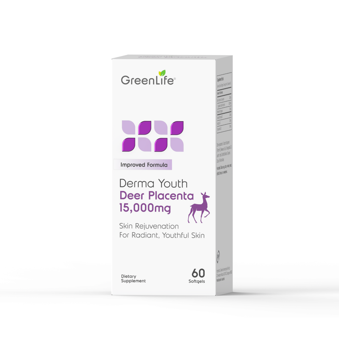 Derma Youth Deer Placenta 15,000mg - GreenLife Singapore