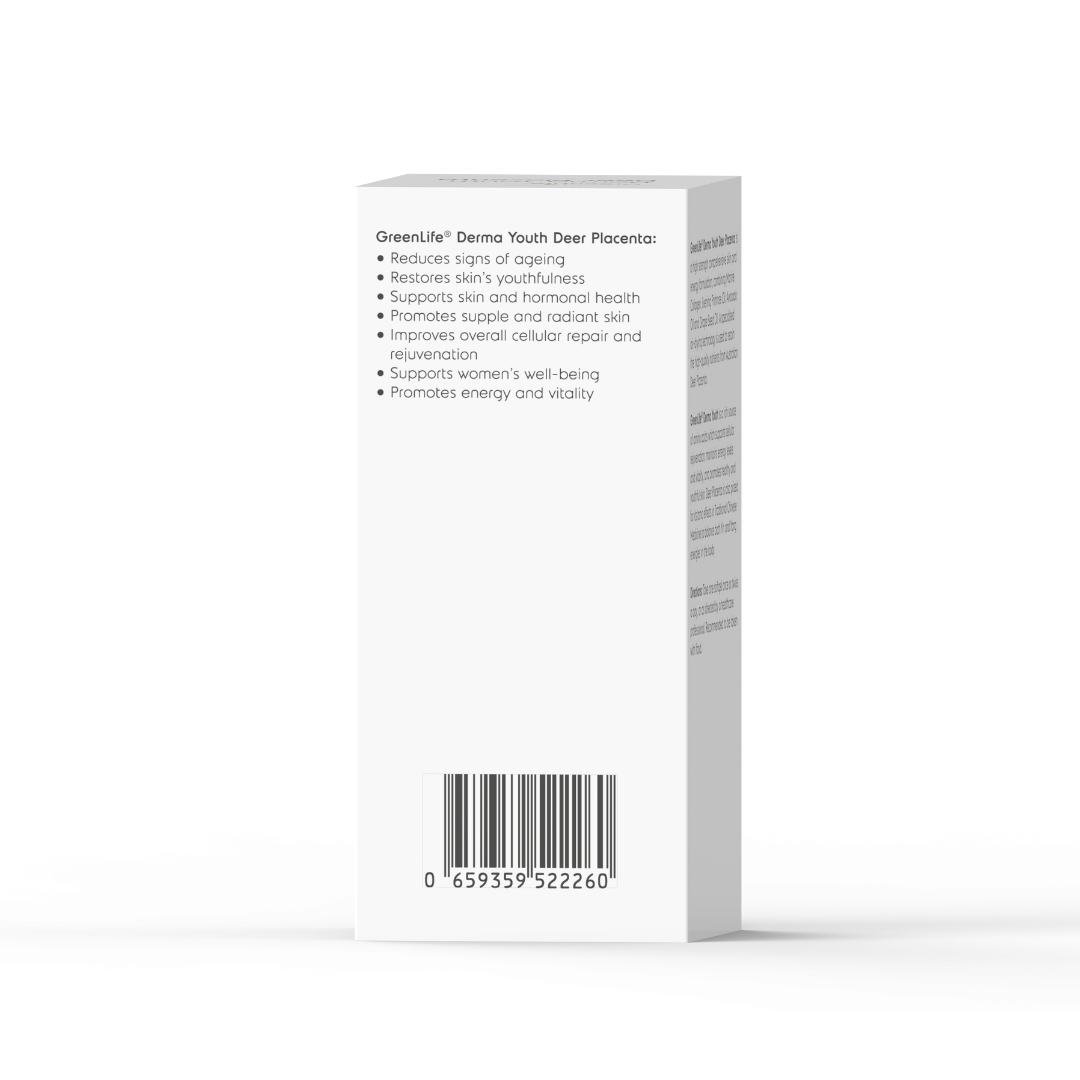 Derma Youth Deer Placenta 15,000mg - GreenLife Singapore
