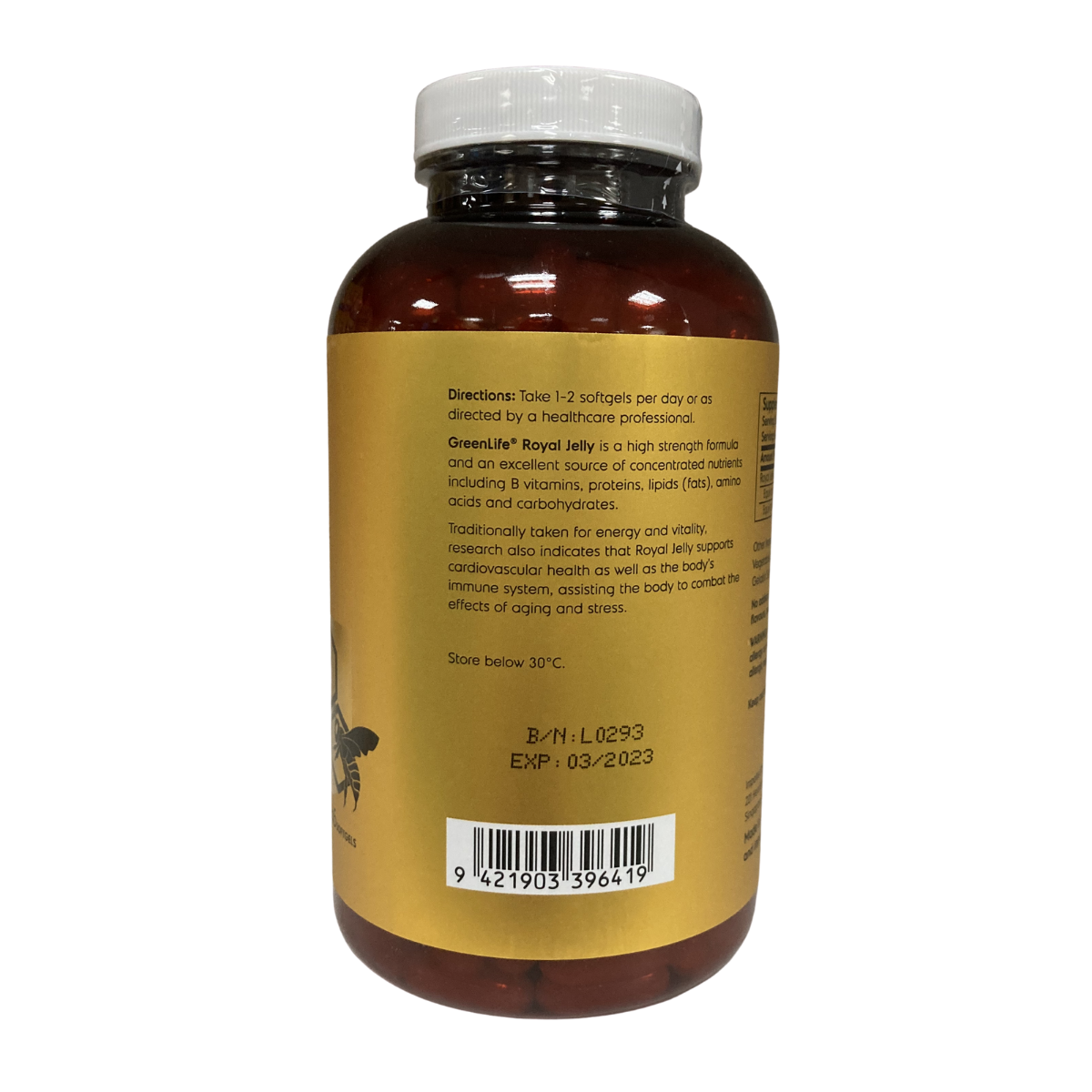 Royal Jelly (365 softgels) - GreenLife Singapore