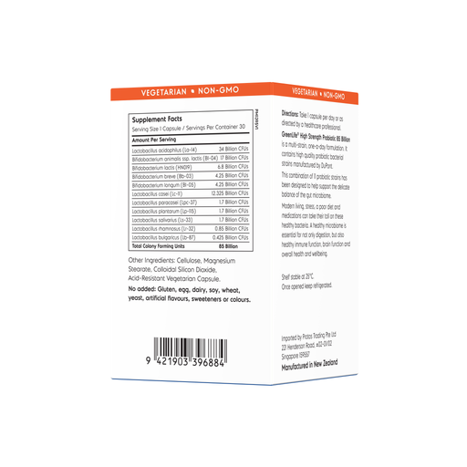 (Exp Jan 2026) High Strength Probiotic 85B - GreenLife Singapore