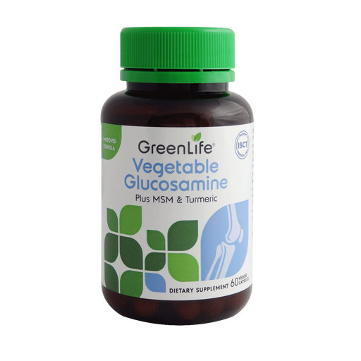 Vegetable Glucosamine Plus MSM & Turmeric (60 capsules) - GreenLife Singapore