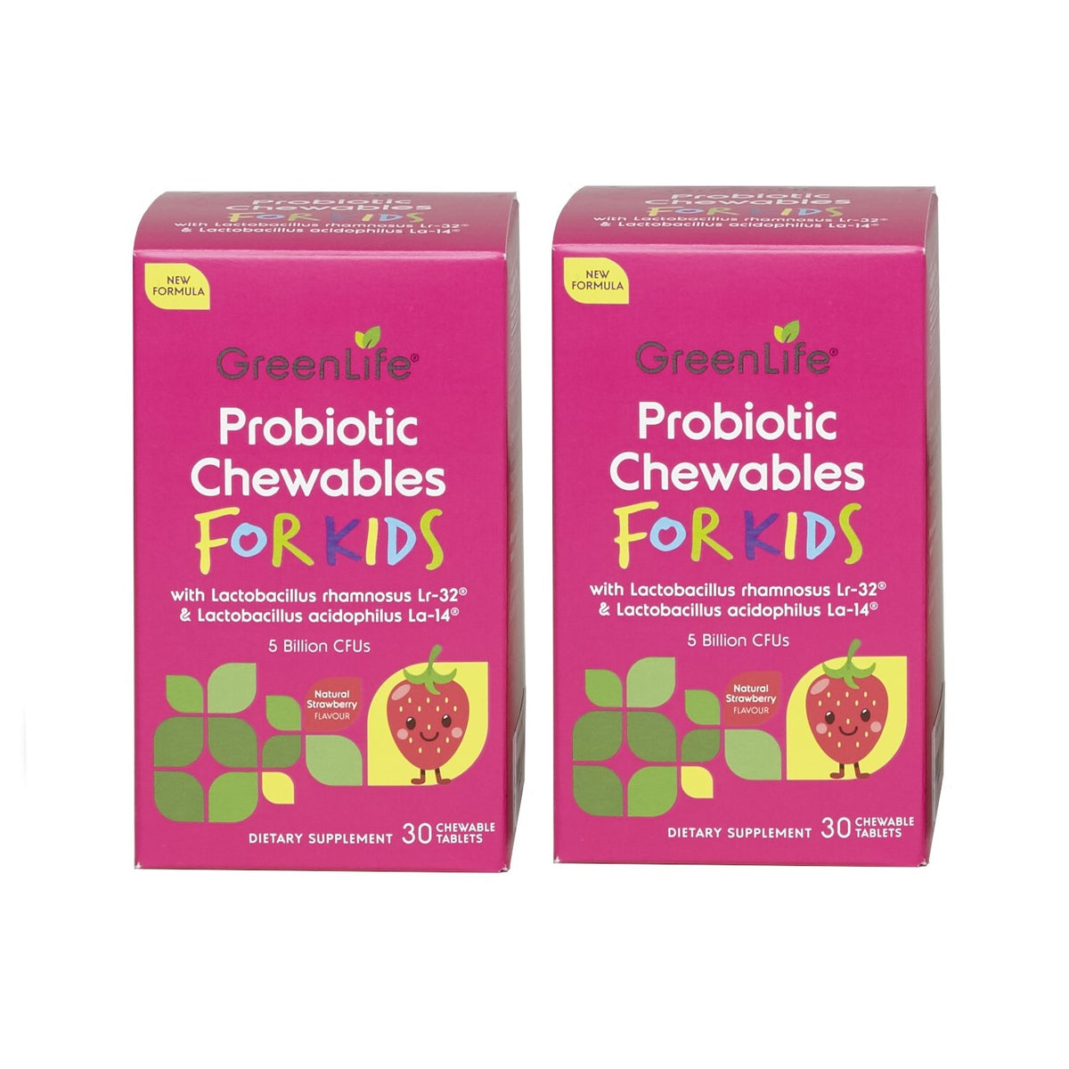 Probiotic Chewables For Kids - GreenLife Singapore