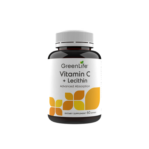 Vitamin C + Lecithin 60 softgels (Exp March 2024)